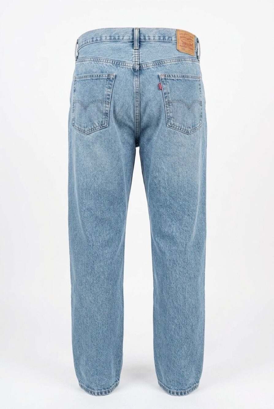 Levi's 550 Relaxed Tapered Fit Jeans Light Wash 48x30 item 293